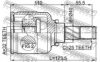 FEBEST 0211-SR20LH Joint, drive shaft